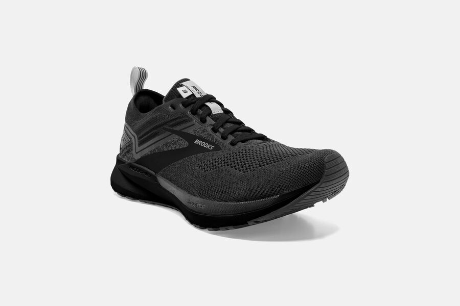 Brooks Ricochet 3 Road Running Shoes - Womens - Black - BO8179235